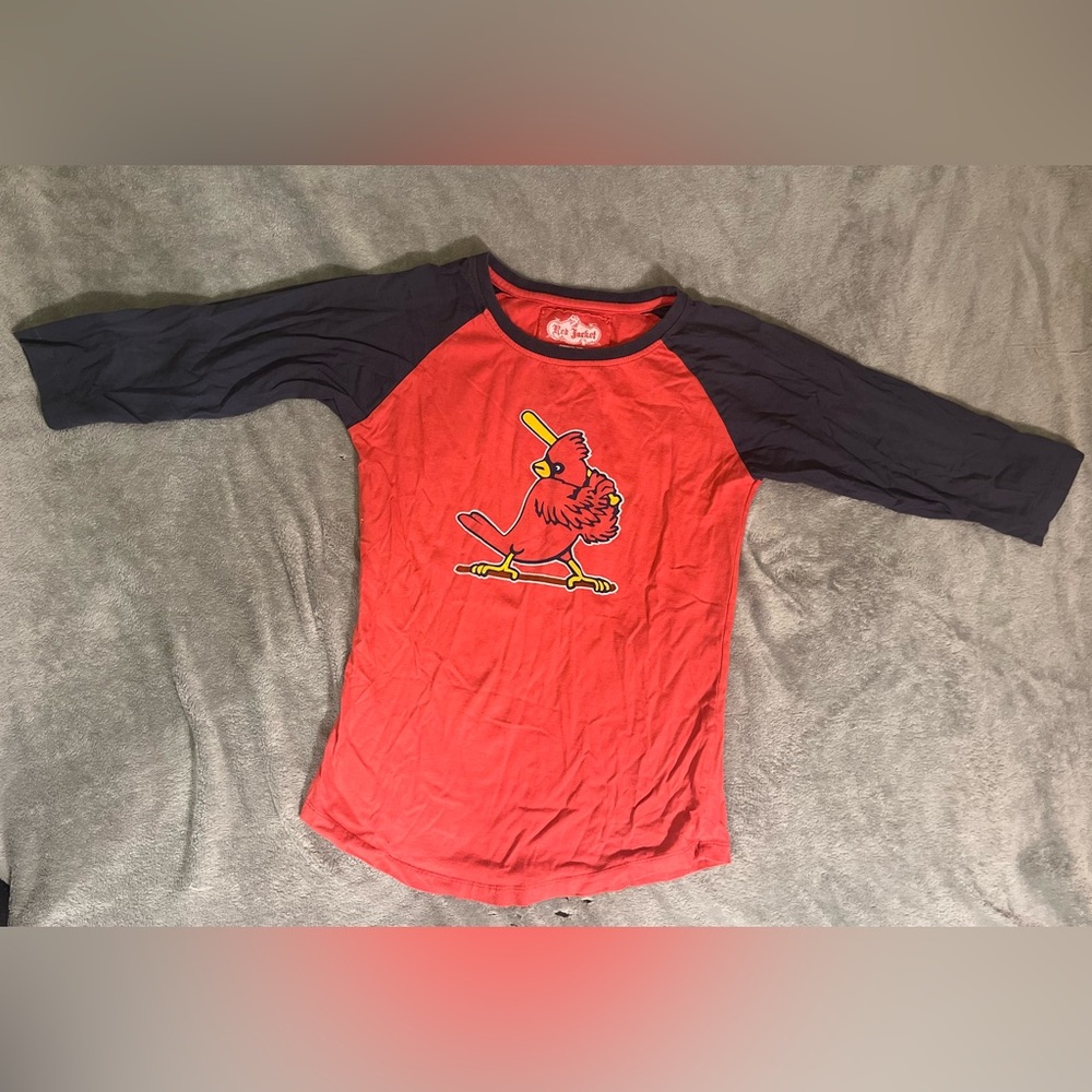Women’s Medium St. Louis Cardinals 3/4 sleeve baseball tee - vintage logo